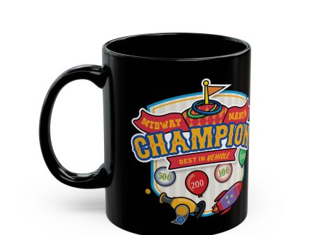 Midway Mania Champion - Black Mug on Sale