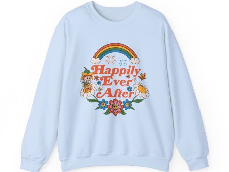 Happily Ever After Disney Fireworks - Unisex Adult Crewneck Sweatshirt Online now