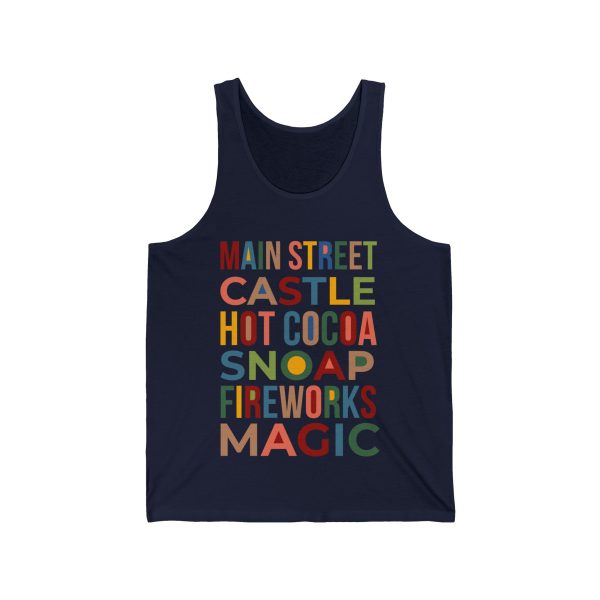 A Main Street Christmas Unisex Tank Top Online Hot Sale