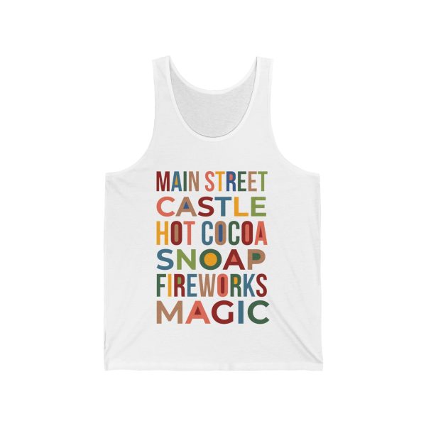 A Main Street Christmas Unisex Tank Top Online Hot Sale