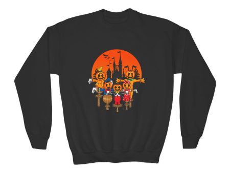 Scarecrow Fab 5 Youth Crewneck Sweatshirt For Discount