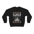 Disneyland Ugly Sweater All I Want for Christmas - Adult Crewneck Sweatshirt For Discount