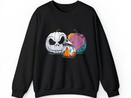 This Is Halloween Pumpkin Trio - Unisex Crewneck Sweatshirt Online Hot Sale