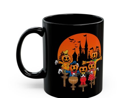 Scarecrow Fab 5 Black Mug Hot on Sale