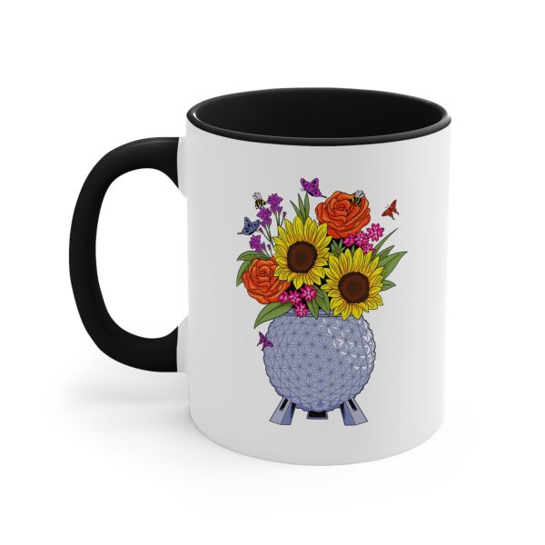 EPCOT Flowers Accent Coffee Mug, 11oz Sale