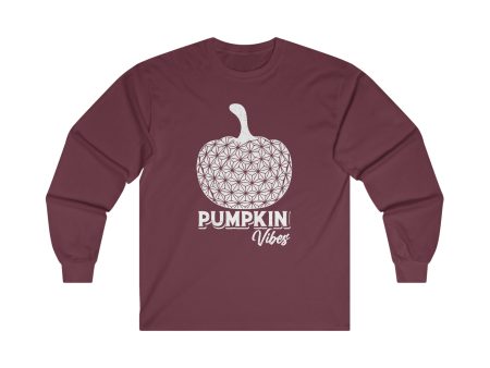 Pumpkin Vibes EPCOT Spaceship Earth Long Sleeve Shirt | Adult Unisex Hot on Sale