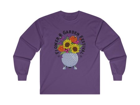 Flower & Garden - Long Sleeve Tee For Discount