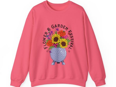 Flower & Garden Festival - Adult Crewneck Sweatshirt on Sale