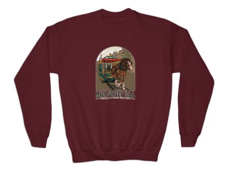 Main Street USA Trippin  Youth Crewneck Sweatshirt Sale