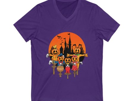 Scarecrow Fab 5 Short Sleeve V-Neck Tee on Sale