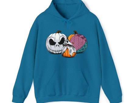 This Is Halloween Pumpkin Trio - Adult Hoodie Sweatshirt Online Sale