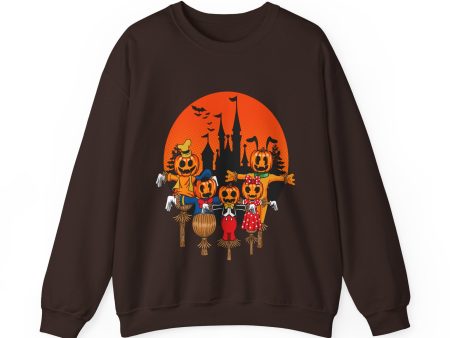 Scarecrow Fab 5 Adult Crewneck Sweatshirt Supply