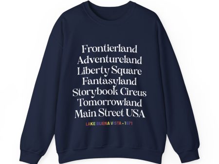 Magical Lands - Adult Crewneck Sweatshirt Cheap