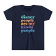 Disney People Are My Kinda People -  Youth Short Sleeve Tee Shirt Hot on Sale