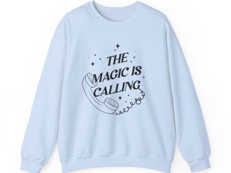 Magic is Calling Double Sided - Adult Crewneck Sweatshirt For Discount