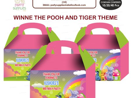 Winnie the Pooh Theme Goodie Return Gift Boxes For Sale