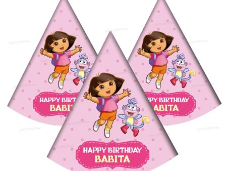 Dora Theme Personalized Hat on Sale