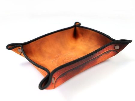 Control  Ur Roll Dice Tray: Neoprene Rust Cheap