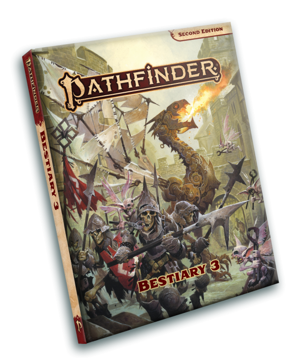 Pathfinder 2nd Edition - Bestiary 3 (Standard Edition) Hot on Sale