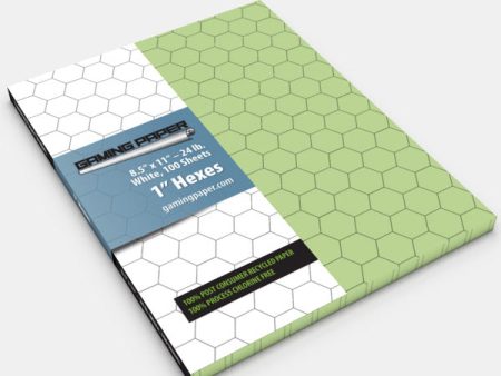 Gaming Paper Singles: Green 1  Hexagon Hot on Sale