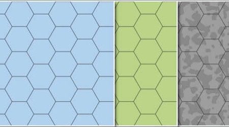 Gaming Paper - 1in Hexes Combo Pack (100 Sheets) Online Hot Sale