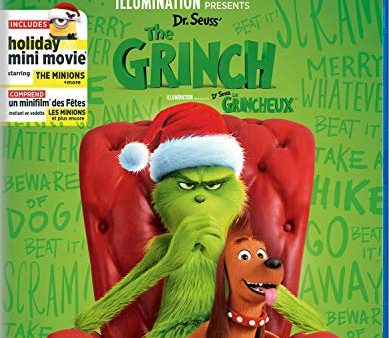 ILLUMINATION PRESENTS: DR. SEUSS  THE GRINCH [BLU-RAY + DVD + DIGITAL] (BILINGUAL) on Sale